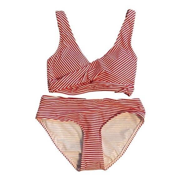 Sea Level Sorrento Stripe Bikini NWOT - Picture 2 of 9